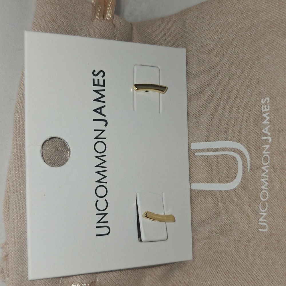 Uncommon James Dimensional Ear Jacket 14k Gold Plated (Pouch Included)